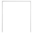 PASSEPARTOUTRAHMEN 183/200/12 cm   - Hellgrau, Design, Holzwerkstoff (183/200/12cm) - Carryhome