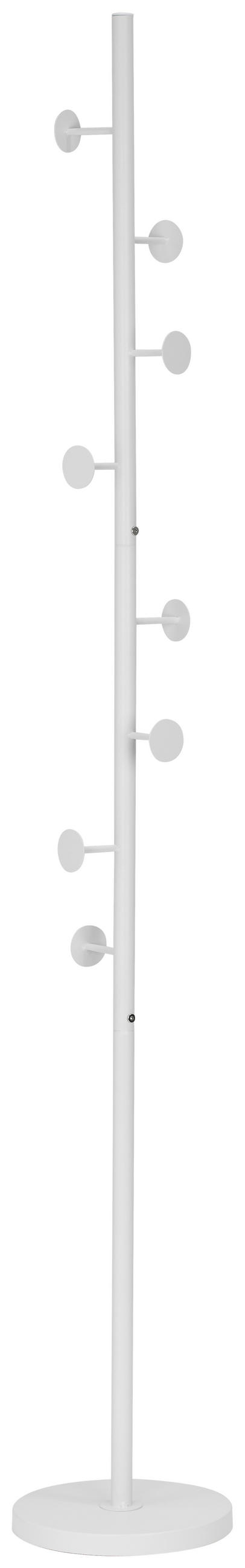 KLEIDERSTÄNDER in Weiß 29/176/29 cm   - Weiß, MODERN, Metall (29/176/29cm) - PBJ