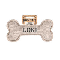 HUNDESPIELZEUG - Creme, Trend, Textil (20/4/10cm)