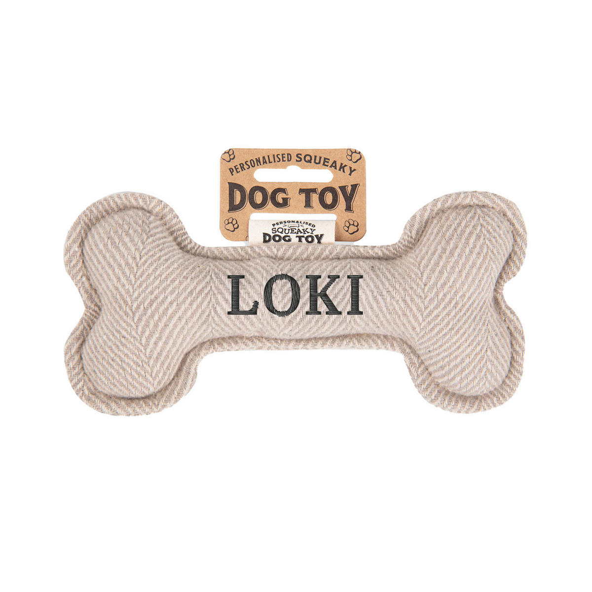 HUNDESPIELZEUG - Creme, Trend, Textil (20/4/10cm)