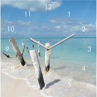 WANDUHR Multicolor 20/20/3,1 cm  - Multicolor, Natur, Glas (20/20/3,1cm) - Euroart