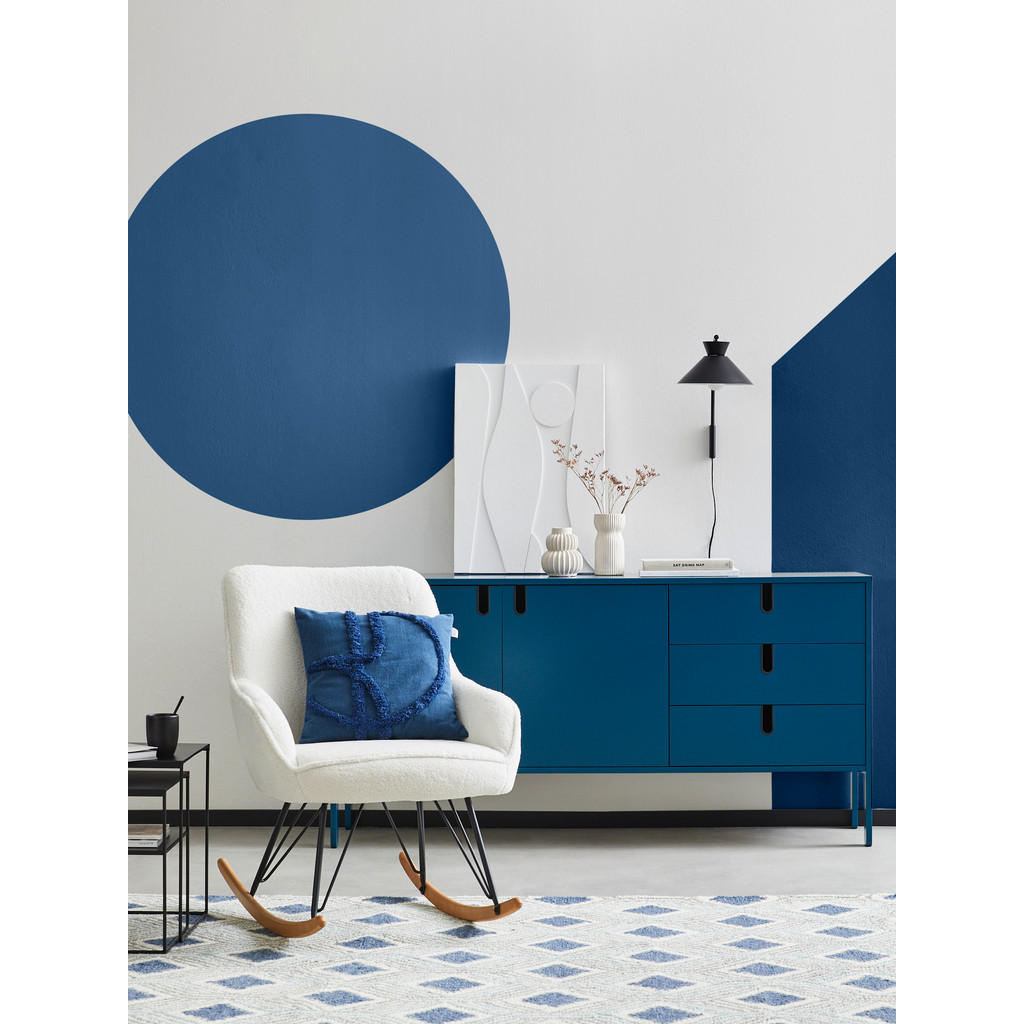 Thumbnail - Schöner Wohnen Kissenhülle Sw-Join, Blau, Dunkelblau, Textil, Uni, 45x45 cm, hochwertige Qualität, Wohntextilien, Bezüge...