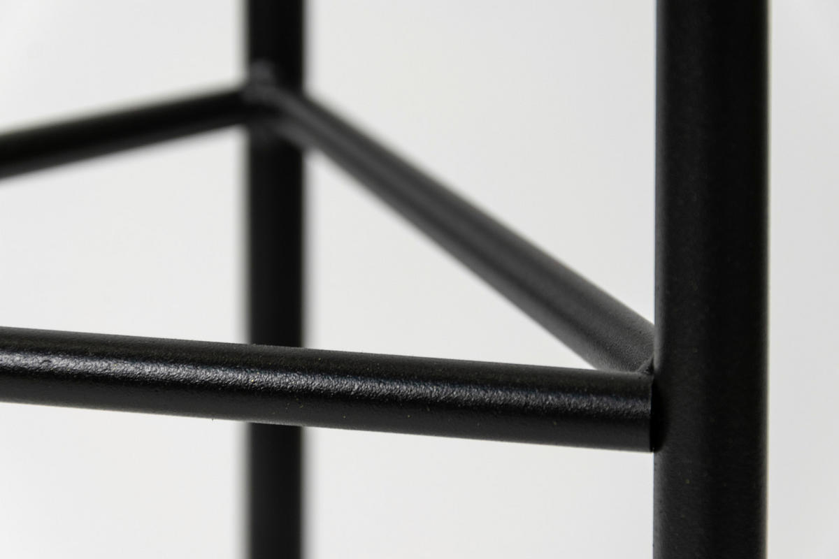 BLUMENSTÄNDER Metall  - Schwarz, Basics, Metall (23/75/23cm)