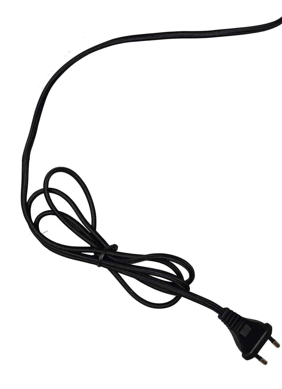 STEHLEUCHTE 17/141 cm    - Schwarz, Design, Metall (17/141cm) - It's about Romi