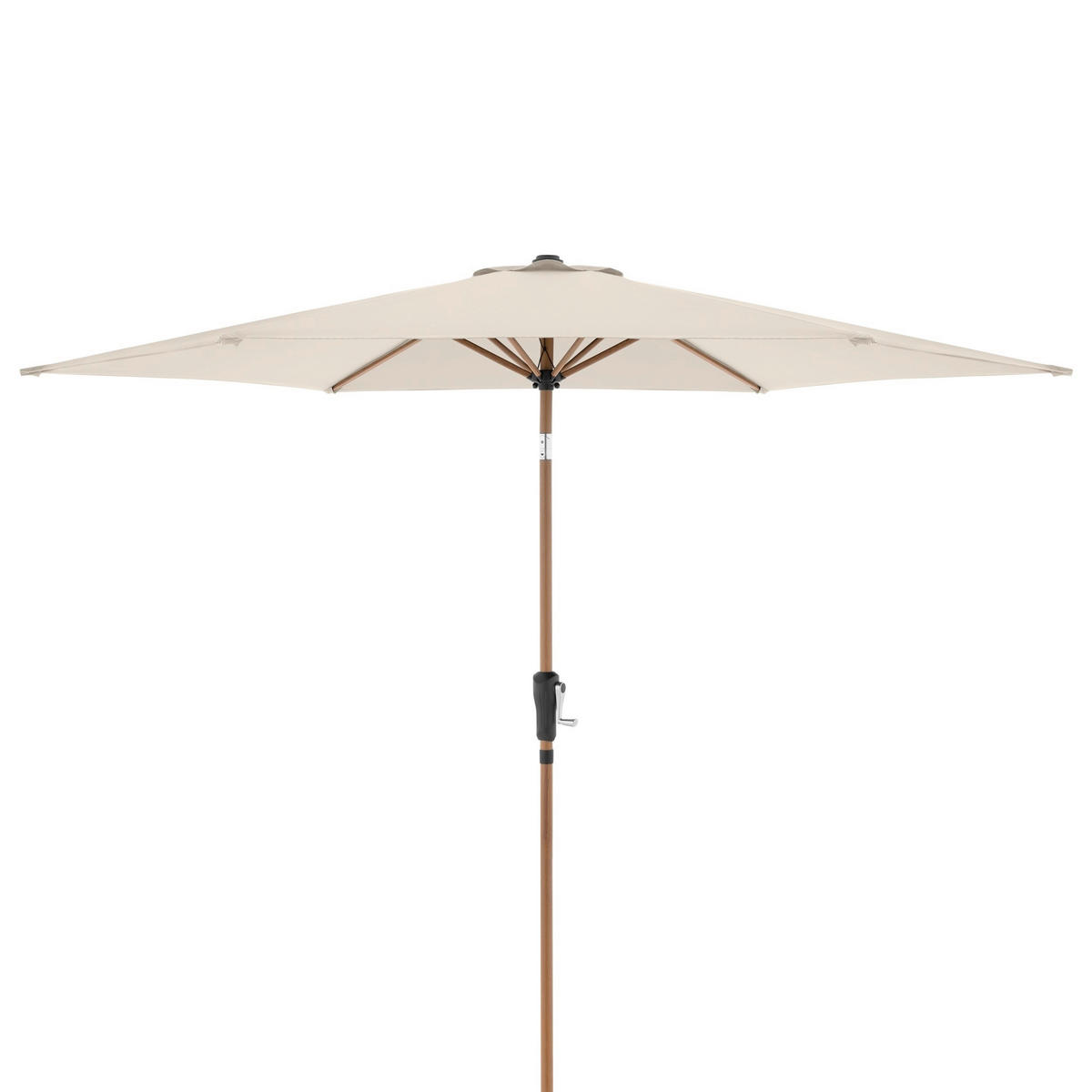 SONNENSCHIRM  300/300 cm  - Braun/Naturfarben, Basics, Textil/Metall (300/300cm) - Doppler