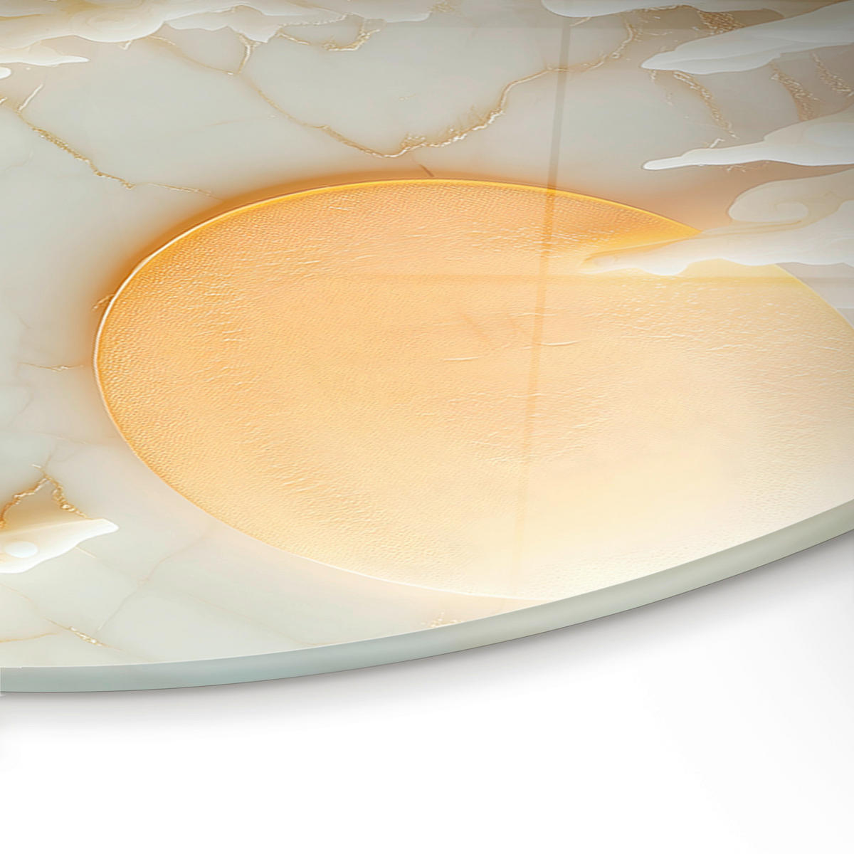 GLASBILD Landschaft & Natur 70/100 cm  - Multicolor, Basics, Glas/Papier (70/100cm)