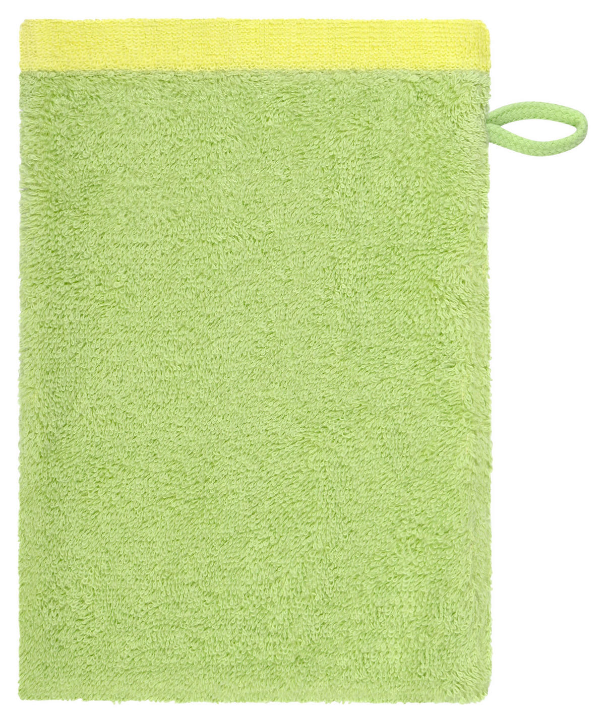 WASCHLAPPEN Lifestyle Splash Gelb, Grün  - Gelb/Grün, Basics, Textil (16/22cm) - Cawoe