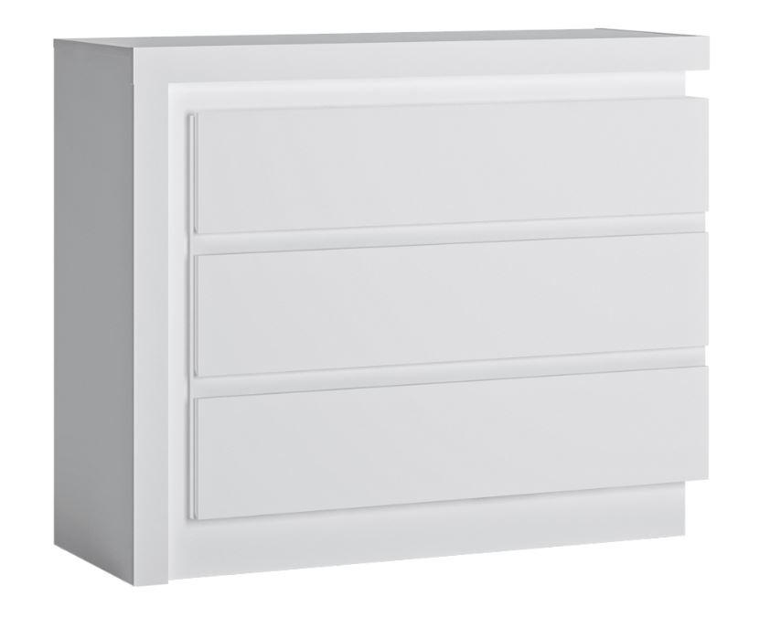 KOMÓD 107,5/89/42 cm  - fekete, Trend, műanyag/faalapú anyag (107,5/89/42cm) - Hom`in