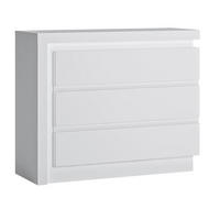 KOMÓD 107,5/89/42 cm  - fekete, Trend, műanyag/faalapú anyag (107,5/89/42cm) - Hom`in