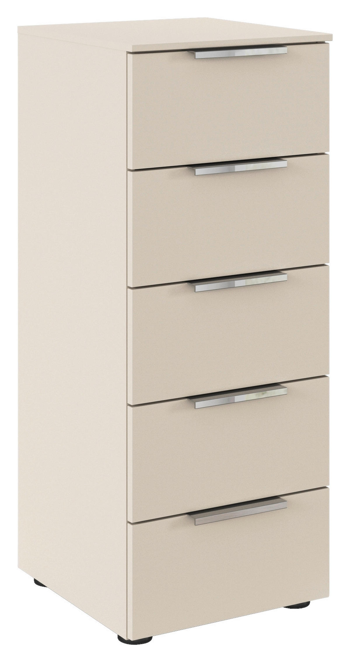 BYRÅ 40/100/42 cm  - kromfärg/champagne, Modern, metall/trämaterial (40/100/42cm) - Rauch Möbel