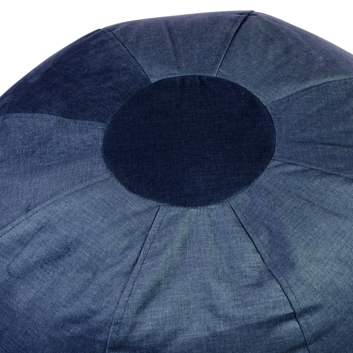 SITZBALL  - Dunkelblau, Basics, Textil (65/65/65cm) - Novel