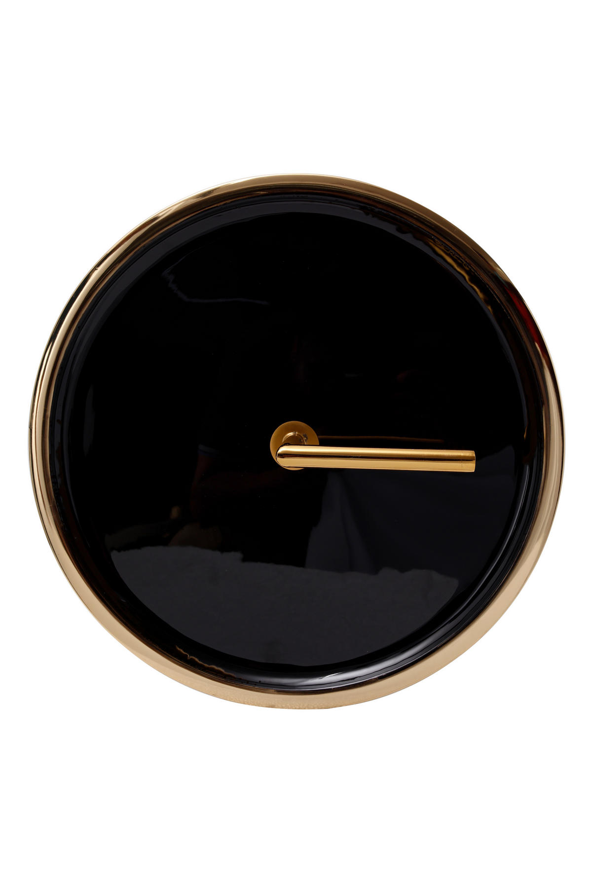 BEISTELLTISCH in Metall 42,5/42,5/29 cm  - Goldfarben/Schwarz, Design, Metall (42,5/42,5/29cm) - Kayoom
