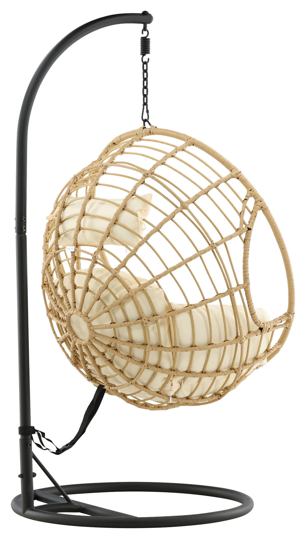 HÄNGESESSEL 105/186/160 cm  - KONVENTIONELL, Holz (105/186/160cm) - Gardenson