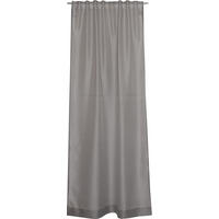 VORHANGSCHAL transparent  - Grau, Basics, Textil (130/250cm) - Schöner Wohnen