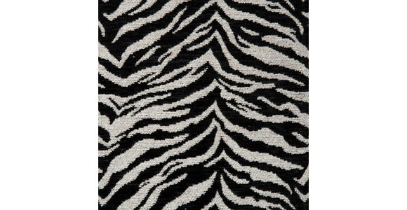 ARMLEHNSTUHL in Eisen Jacquard - Schwarz/Weiß, Design, Textil/Metall (59/89,5/63cm) - Novel