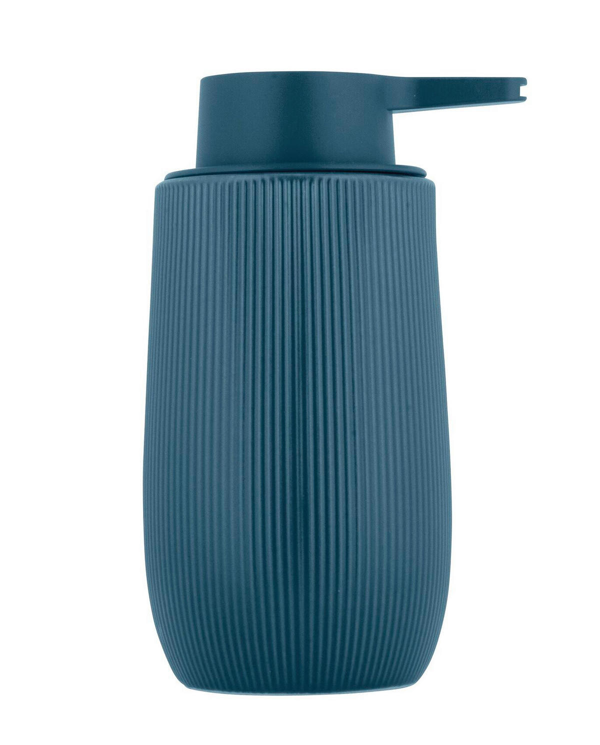 SEIFENSPENDER FABLO  - Petrol, Basics, Keramik/Kunststoff (9,5/17,5/8cm) - Wenko