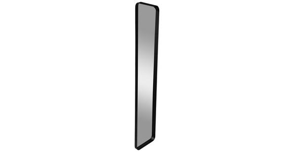 WANDSPIEGEL 30,5/150/3,5 cm - Schwarz, Design, Glas/Metall (30,5/150/3,5cm) - Xora