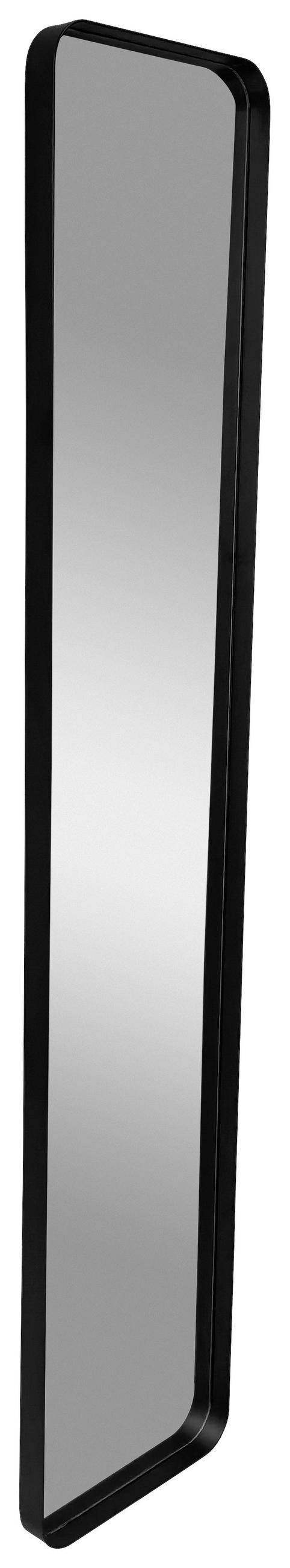 WANDSPIEGEL 30,5/150/3,5 cm  - Schwarz, Design, Glas/Metall (30,5/150/3,5cm) - Xora