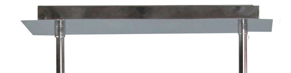 TAKLAMPA Estera 62/15/55 cm  - kromfärg, Klassisk, metall/plast (62/15/55cm)