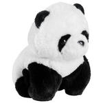 KUSCHELTIER Klammertier Panda 24 cm  - Schwarz/Weiß, Basics, Textil/Metall (24cm) - My Baby Lou
