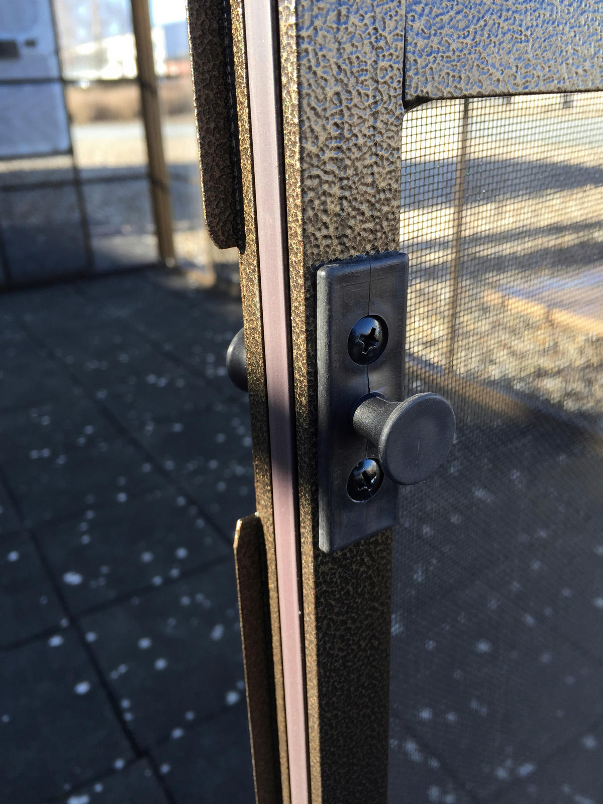 PAVILLON 362/283/297 cm Aluminium  - Bronzefarben, Basics, Kunststoff/Metall (362/283/297cm)