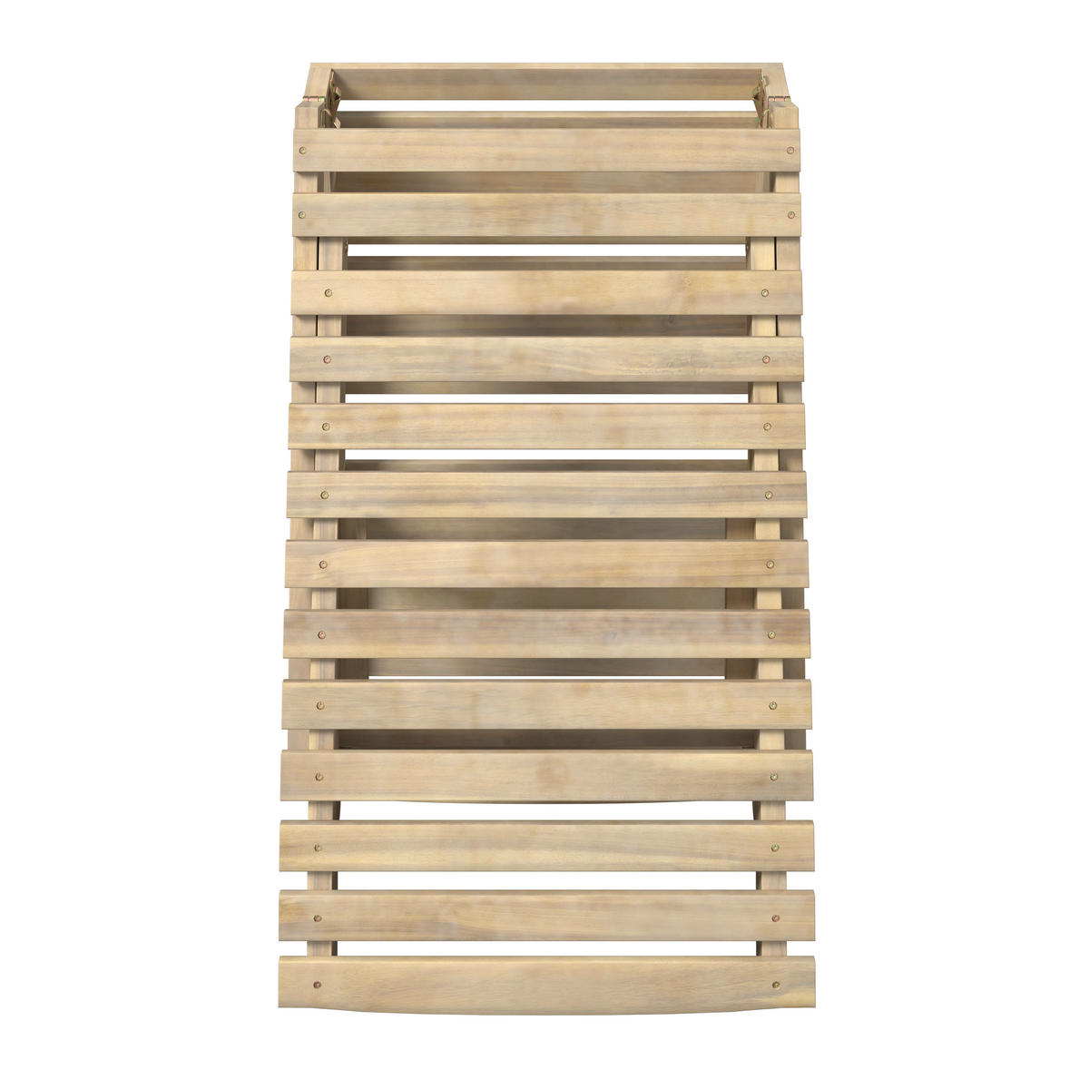 GARTENLIEGE 170/55/54 cm  - Akaziefarben, Natur, Holz/Kunststoff (170/55/54cm) - Ambia Garden