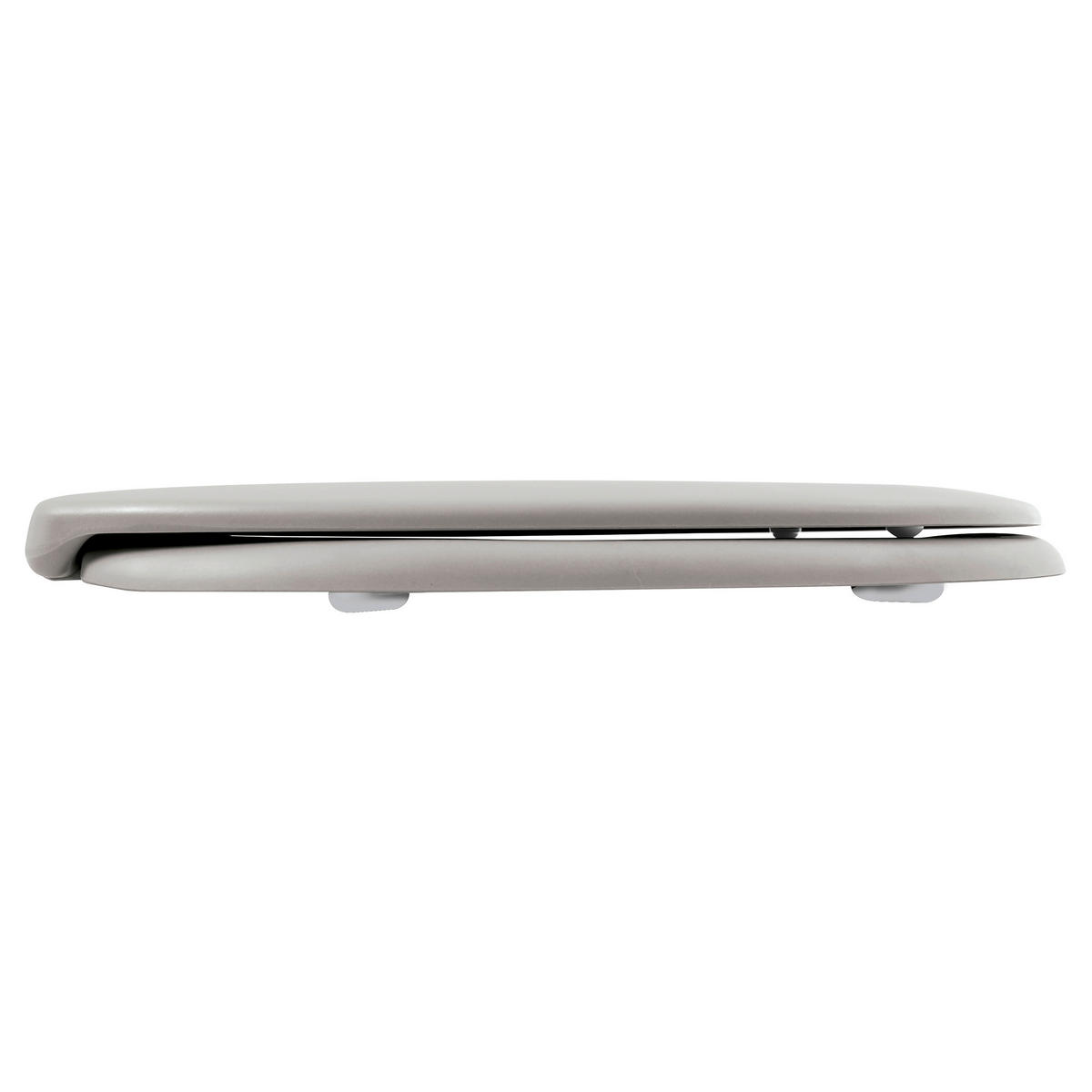 WC-SITZ - Taupe, Basics, Kunststoff (45.5/37/5.5cm) - Spirella