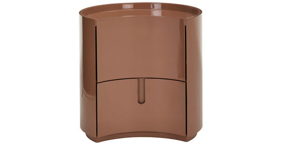 NACHTSCHRANK 52/50,5/44 cm  - Braun, Design, Holzwerkstoff (52/50,5/44cm) - Novel