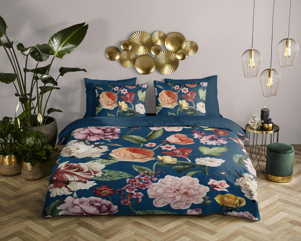 BETTWÄSCHE sonstige Webstoff 140/200 cm  - Blau, Basics, Textil (140/200cm)