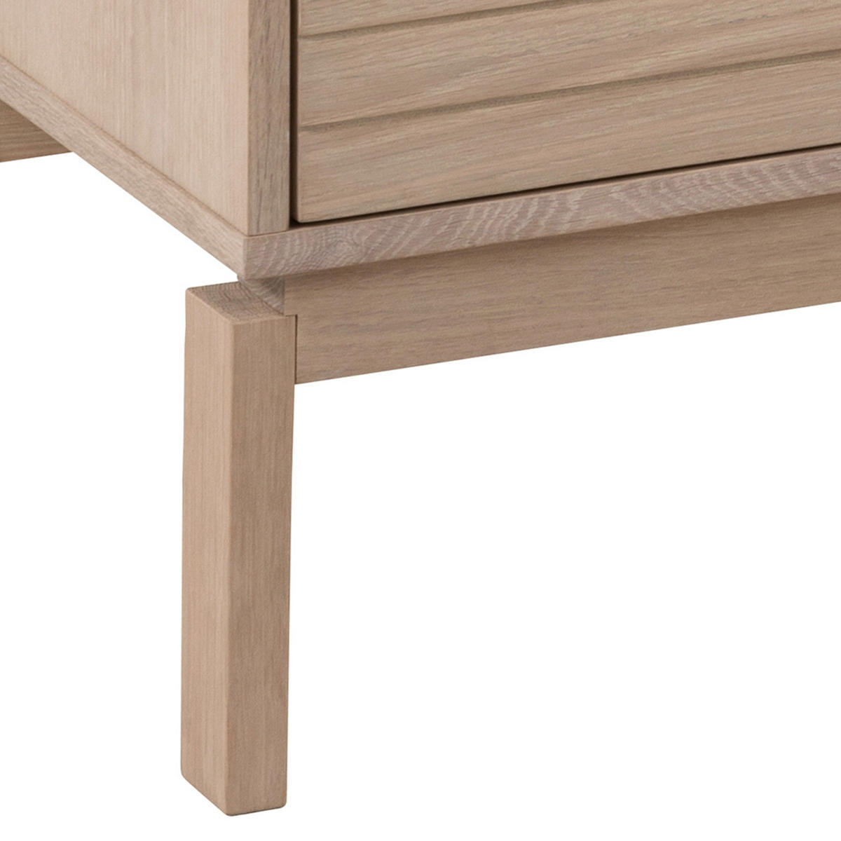 SIDEBOARD 180/80/40 cm  in Eichefarben  - Weiss/Eichefarben, Design, Holz/Holzwerkstoff (180/80/40cm) - Livetastic