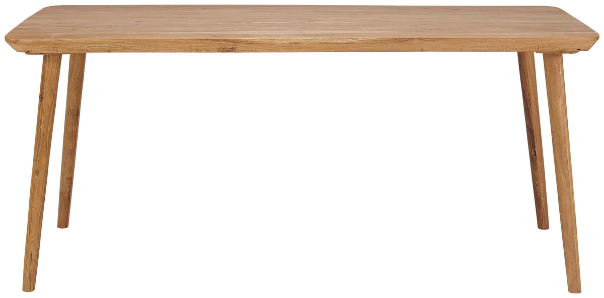 ESSTISCH Akazie Hartholz rechteckig Akaziefarben  - Akaziefarben, MODERN, Holz (175/76/90cm) - Livetastic