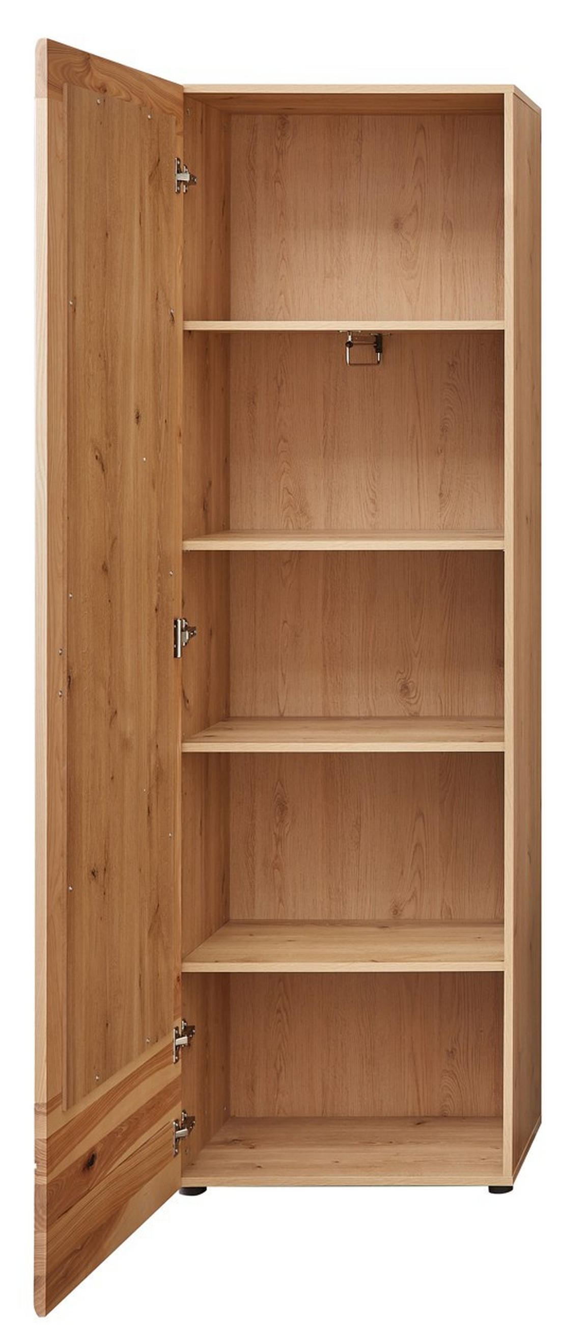 GARDEROBE  in 240/194/39 cm  - Eschefarben, Design, Glas/Holz (240/194/39cm) - Livetastic