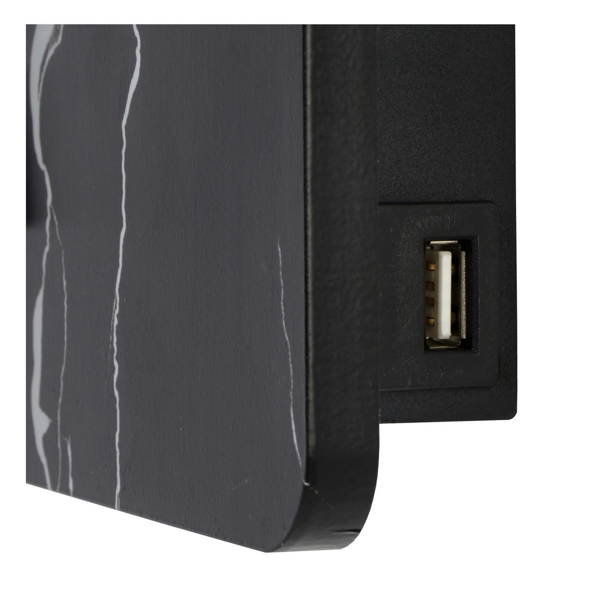 LESELEUCHTE Oregon 15/15/10 cm   - Schwarz/Weiß, Design, Metall (15/15/10cm) - Lucide
