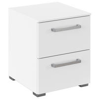 NACHTSCHRANK 40/49/42 cm  - Edelstahlfarben/Alufarben, Basics, Holzwerkstoff/Kunststoff (40/49/42cm) - Xora