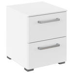 NACHTSCHRANK 40/49/42 cm  - Edelstahlfarben/Alufarben, Basics, Holzwerkstoff/Kunststoff (40/49/42cm) - Xora