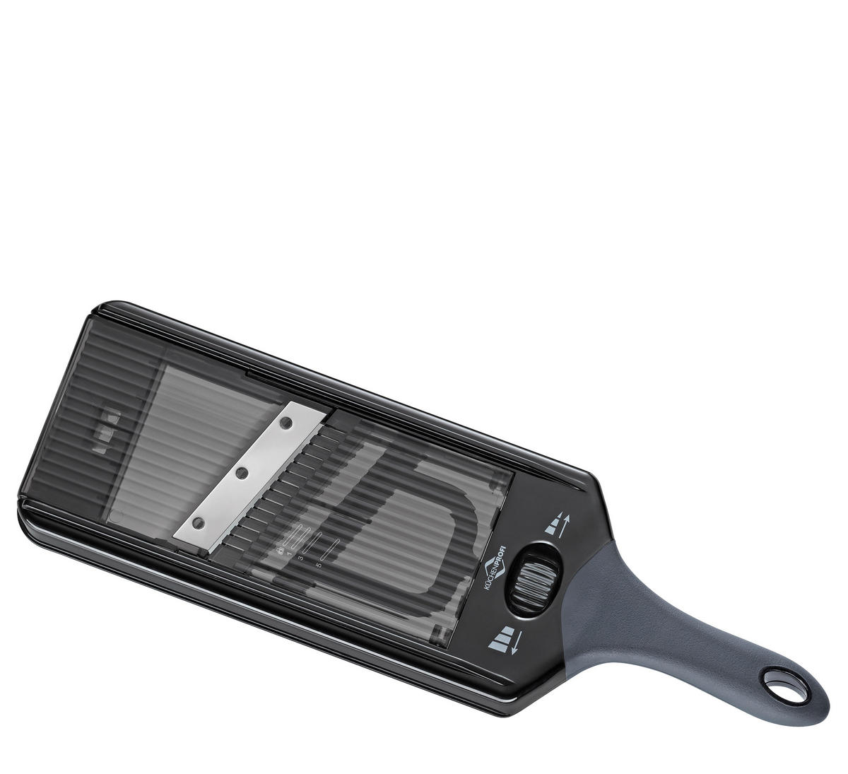 GEMÜSEHOBEL VARIO  - Schwarz, Basics, Kunststoff/Metall (38/11,5/15,5cm) - KÜCHENPROFI