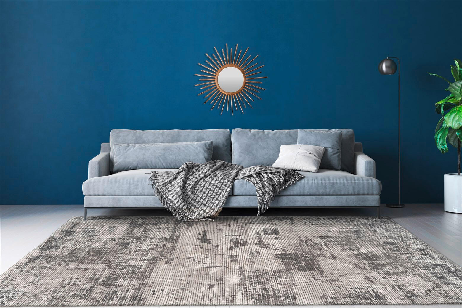 TEPPICH 200/290 cm Sinai 325 Anthrazit  - Anthrazit, KONVENTIONELL, Textil (200/290cm)