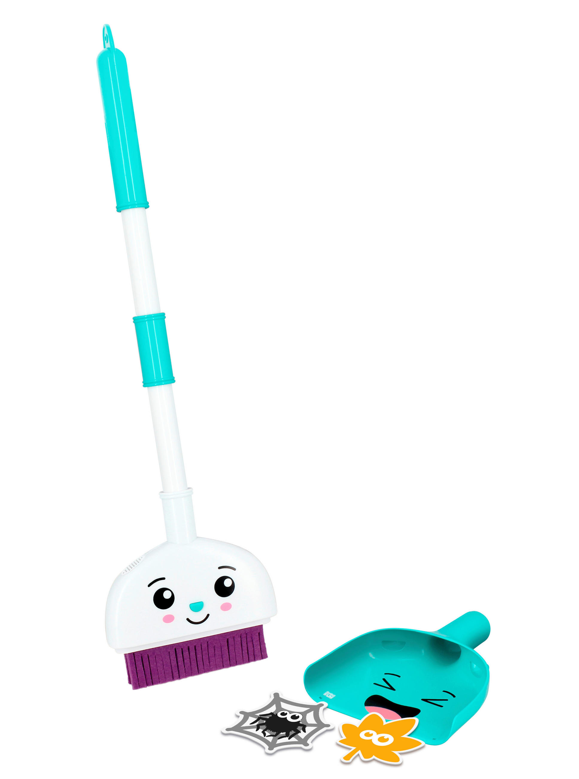 OTROŠKA METLA - večbarvno, Basics, umetna masa (25cm)