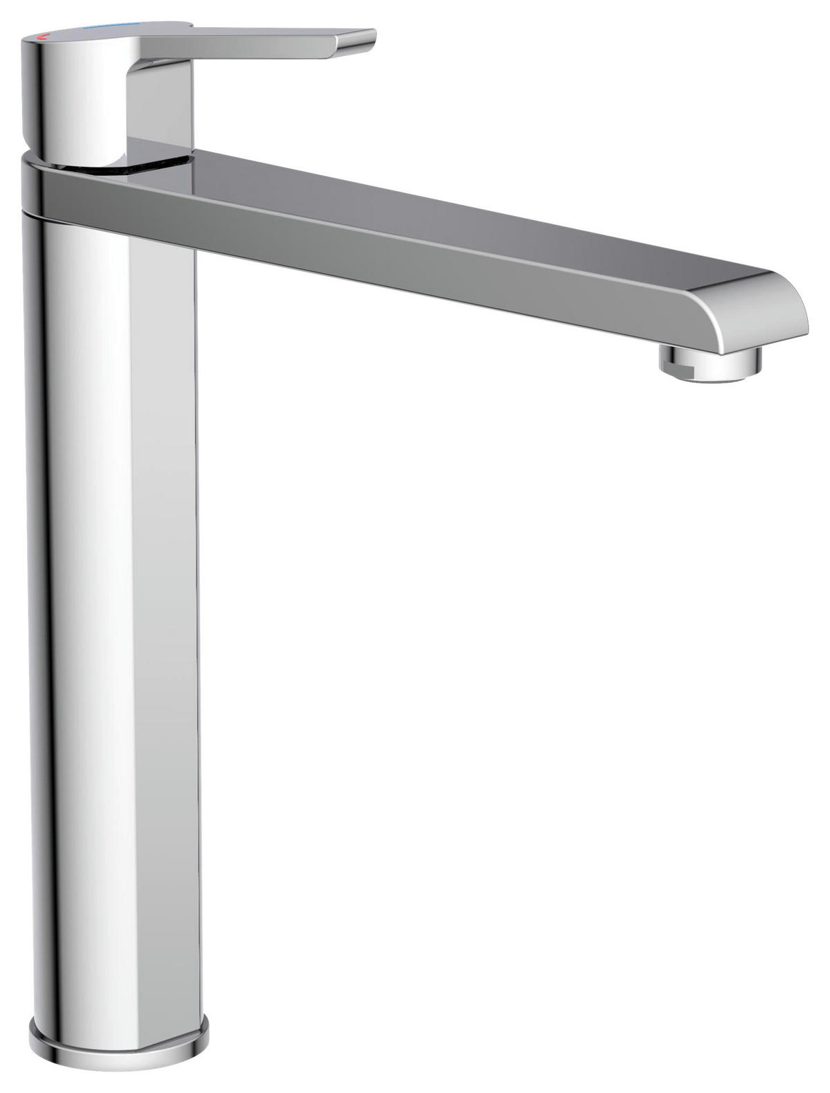 WASCHTISCHARMATUR 4,8/28,2/24,7 cm  - Chromfarben, Basics, Metall (4,8/28,2/24,7cm) - Xora