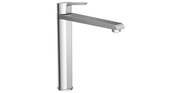 WASCHTISCHARMATUR 4,8/28,2/24,7 cm  - Chromfarben, Basics, Metall (4,8/28,2/24,7cm) - Xora