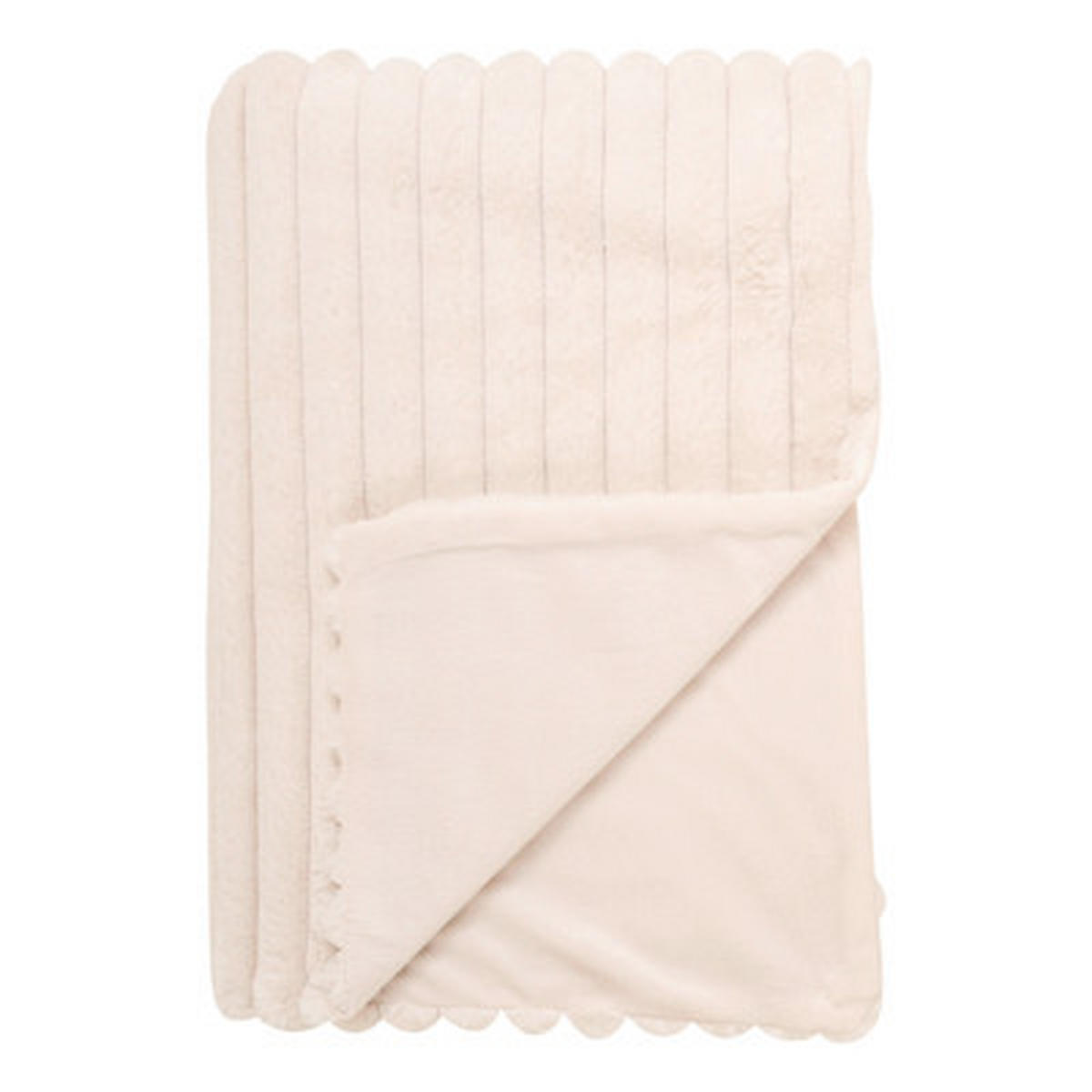 KUSCHELDECKE 140/200 cm  - Creme, Basics, Textil (140/200cm)