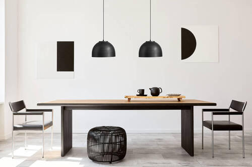 HÄNGLAMPA 40/120 cm  - svart, Klassisk, metall (40/120cm) - Globo