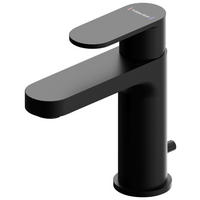 WASCHTISCHARMATUR 174 1000 1 S  - Schwarz, MODERN, Metall (4,2/16,5/15,5cm) - Dieter Knoll