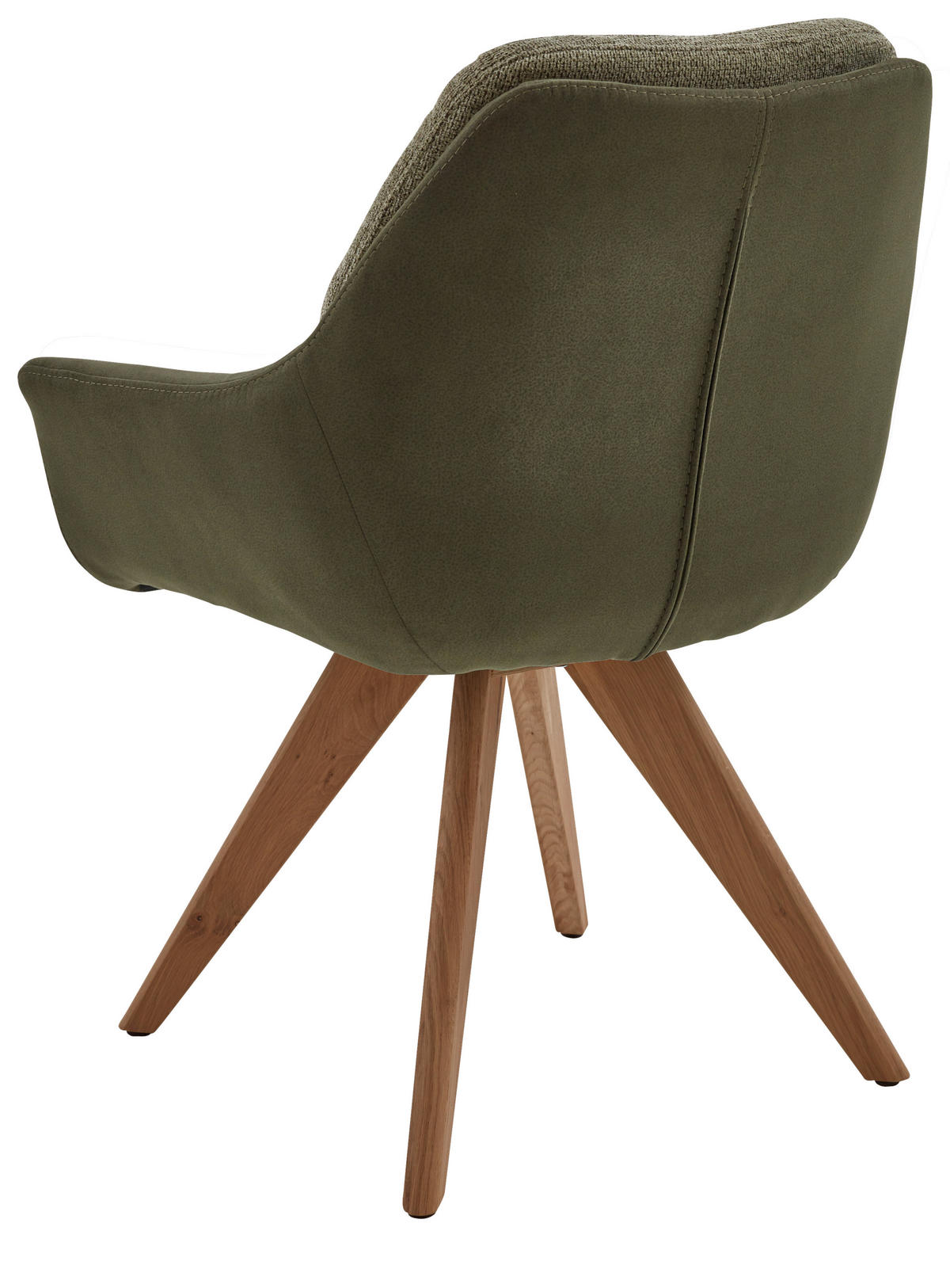 ARMLEHNSTUHL  in Webstoff, Mikrofaser  - Wildeiche/Eichefarben, Design, Holz/Textil (62/83,5/65cm) - Valnatura