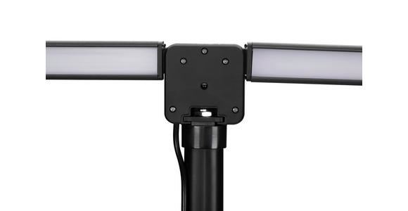LED-KLEMMLEUCHTE Hayward 80/35/71,5 cm  - Schwarz, Basics, Kunststoff/Metall (80/35/71,5cm) - Novel