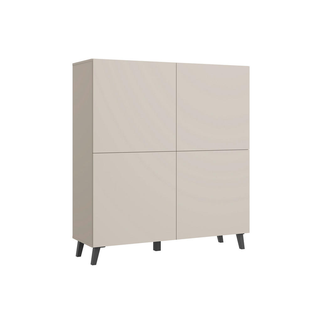 Highboard Phuket 120 Beige, Kaschmir B: 120 Cm
