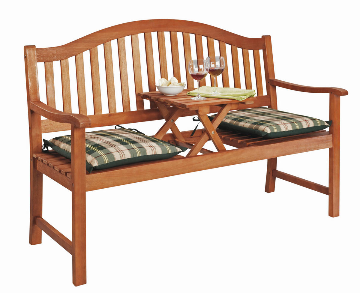 VRTNA KLOP akacija   - barva tikovine, Romantika, les (150/102/64cm) - Ambia Garden