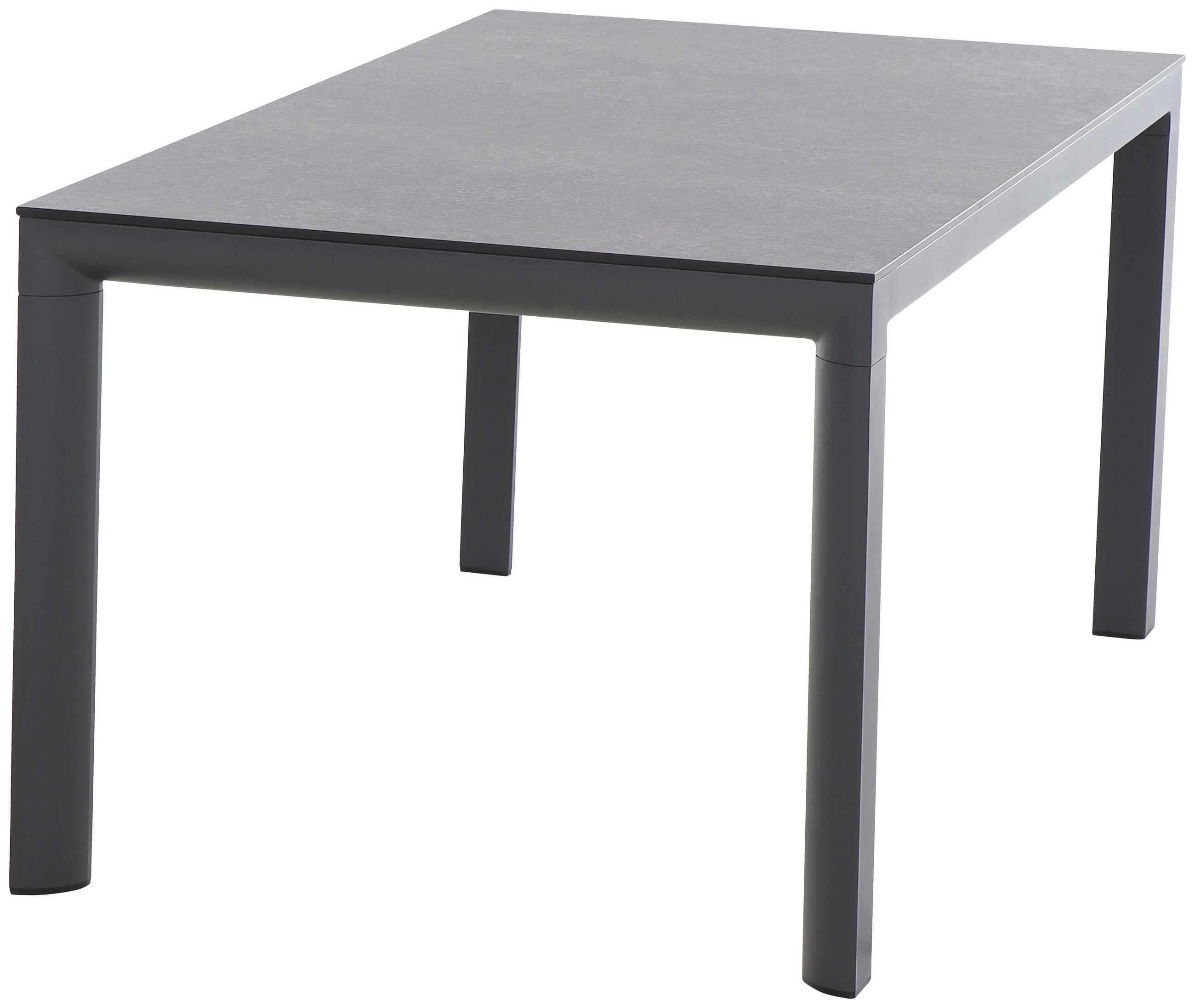 Siena Garden Gartentisch Anthrazit, Graphit 95x74x180 cm