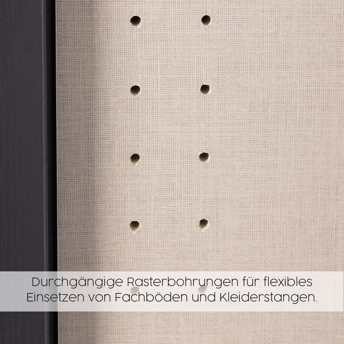 DREHTÜRENSCHRANK 136/210/54 cm 3-türig Weiß  - Chromfarben/Weiß, MODERN, Glas/Holzwerkstoff (136/210/54cm) - Rauch Möbel