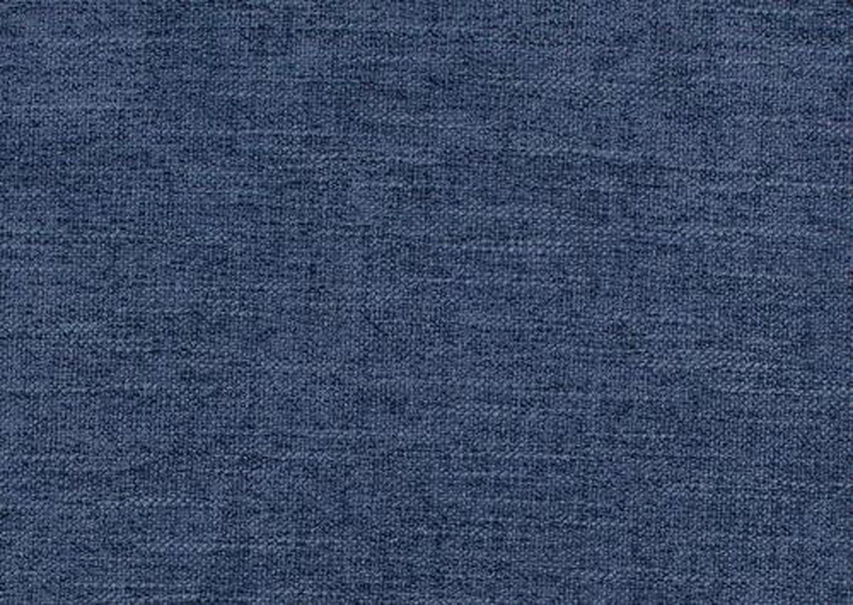 ECKSOFA inkl. Funktionen Blau Webstoff  - Blau/Schwarz, Design, Textil/Metall (289/180cm) - Stylife